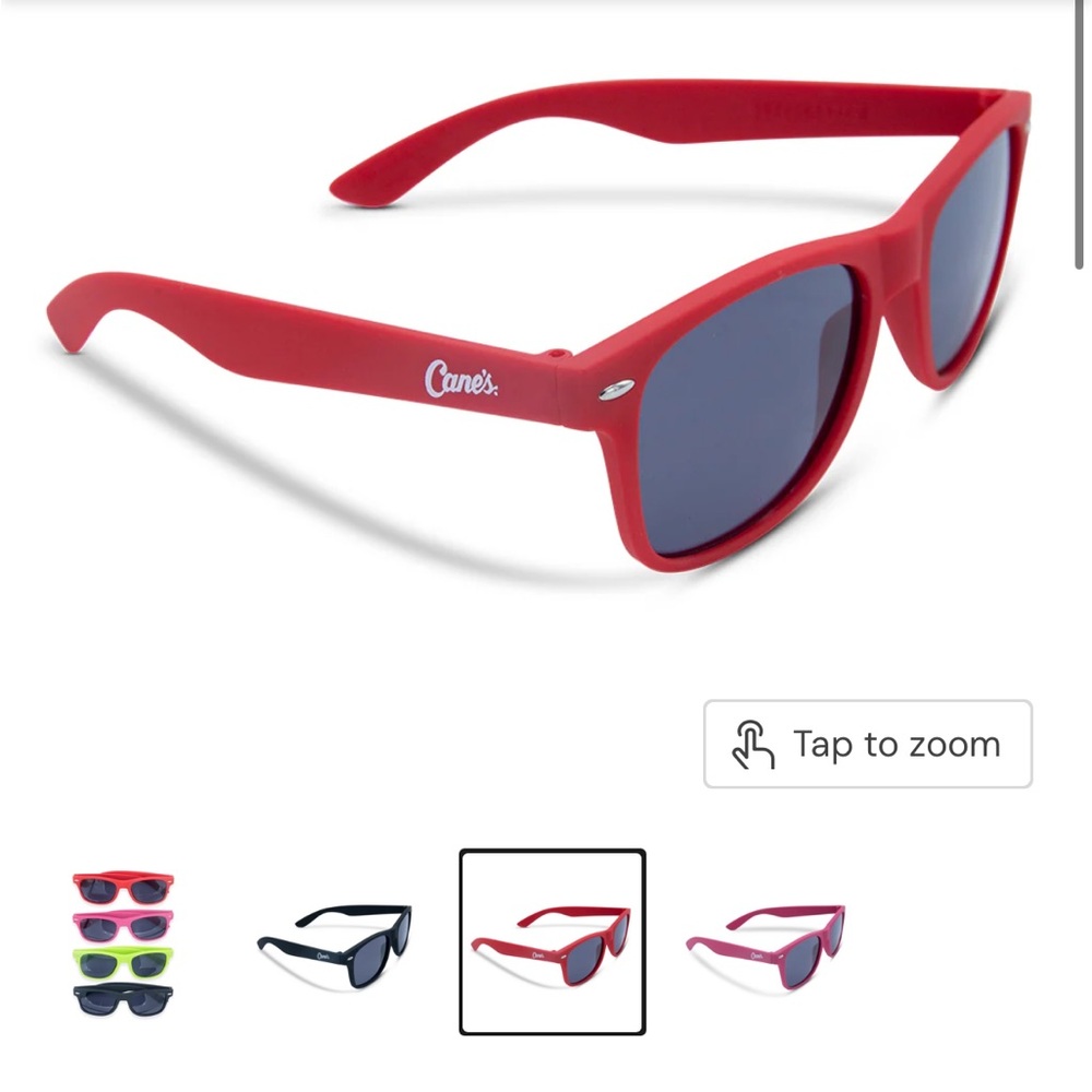 Cane’s Red Sunglasses